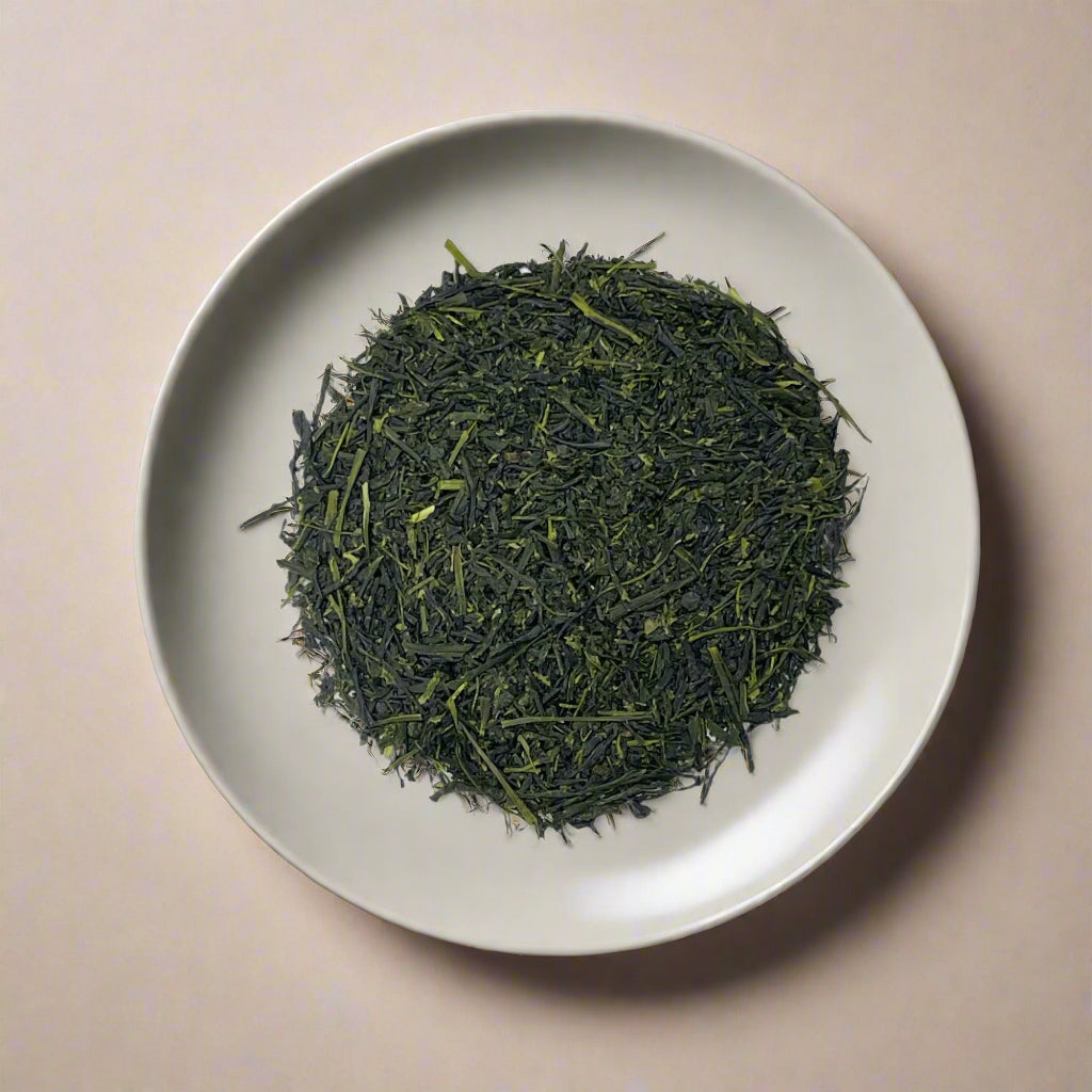 Chiyonoen-teepuutarha #09: Vuoristossa kasvanut Yame Sencha, Yamakiri 特上煎茶「山霧」 (luonnollisesti kasvanut)
