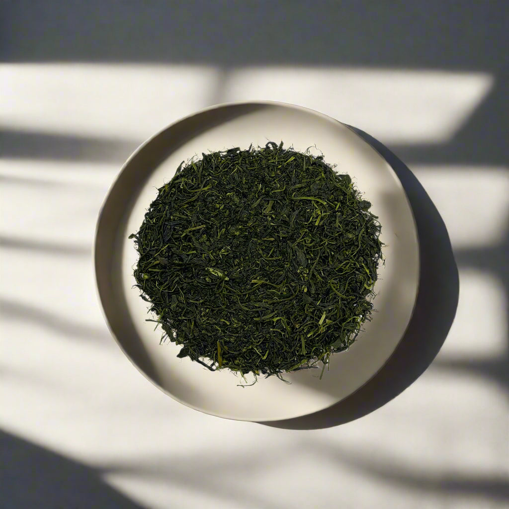 #0406.N2 Kikizu Tea Garden - Meiryoku Cultivar Fukamushi Tamaryokucha from Sonogi, Nagasaki