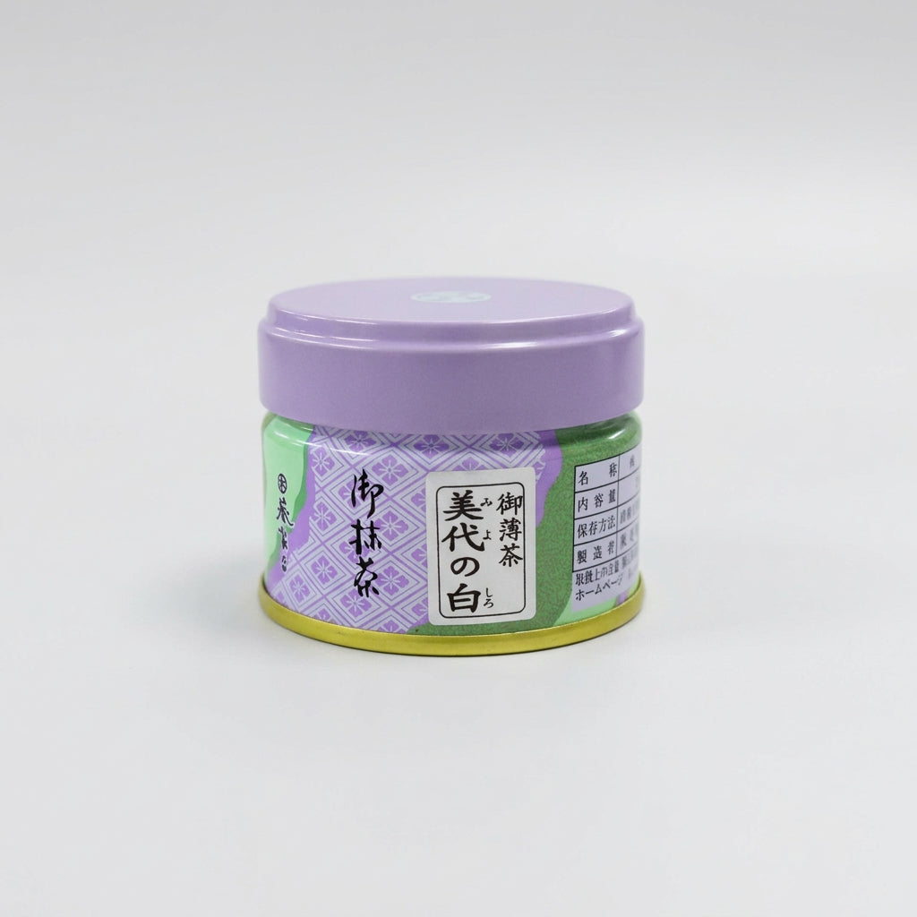 #1145 AOI Seicha: Nishio Matcha - Miyo no Shiro, Stone mill ground Usucha Matcha (20g) 御薄茶、美代の白 yunomi.life