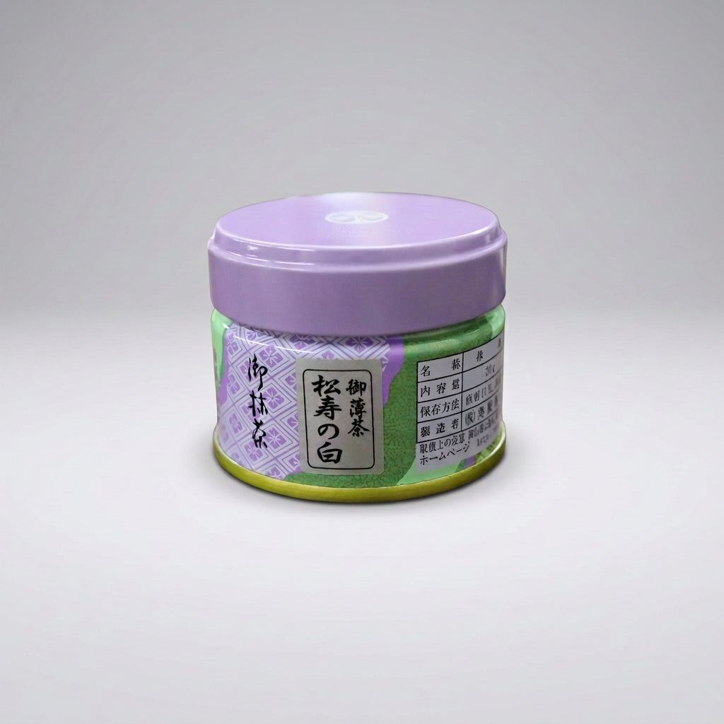 #1147 AOI Seicha: Nishio Matcha - Shojyu no Shiro, Stone mill ground Usucha Matcha (20g) 御薄茶、松寿の白 yunomi.life