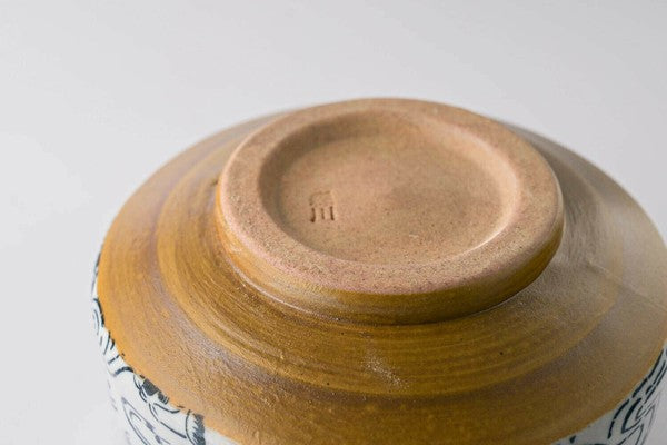 Oda Pottery: Sazanami Design posliinimukikuppi (sininen) 小田陶器さざなみマグカップ(ブルー)