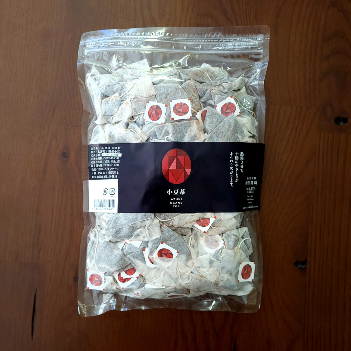 #0829.H2
森田豆:あずきティーバッグ