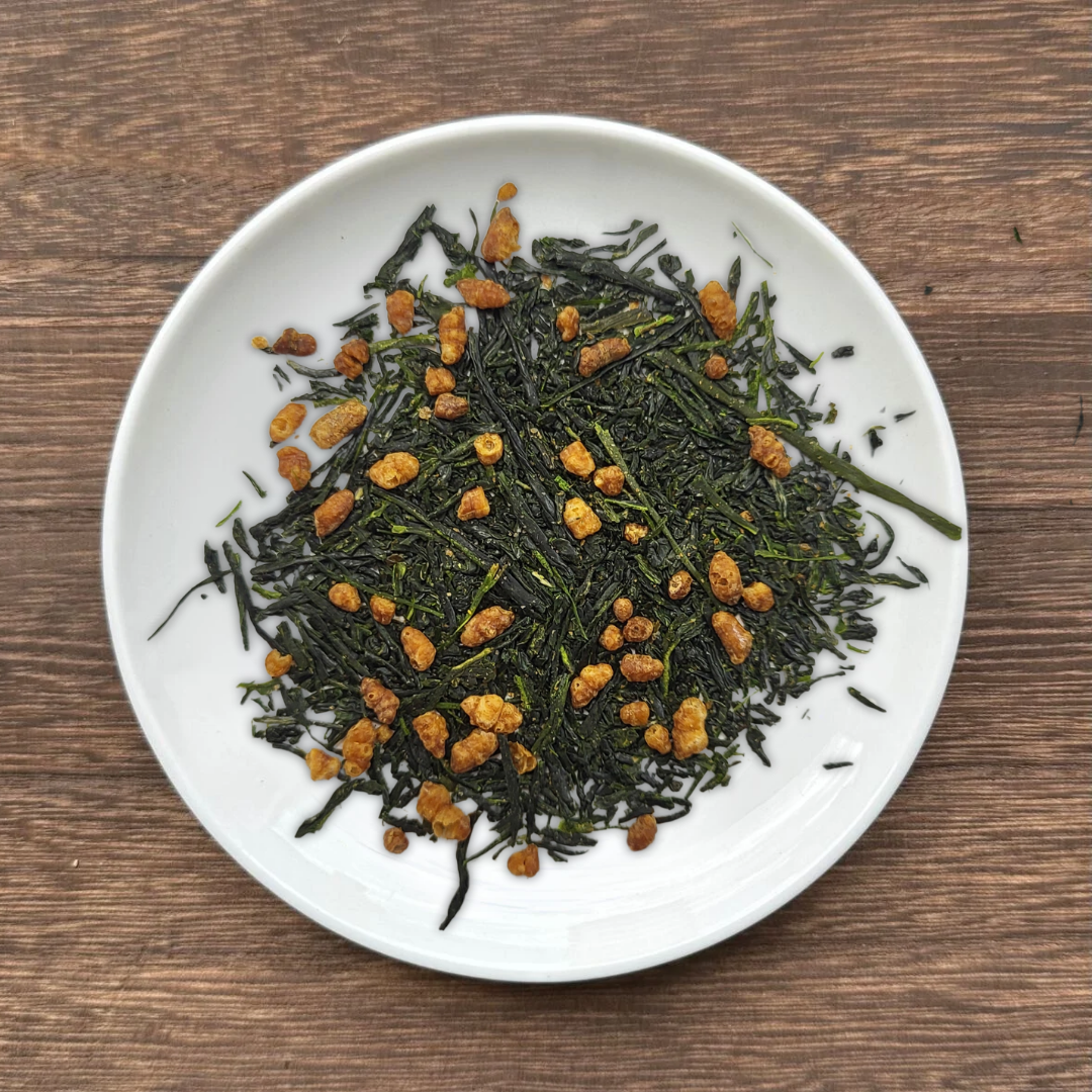#0633.K6 Shogyokuen: Premium Ichibancha Genmaicha from Uji, Kyoto (Made with High Grade Spring Sencha)