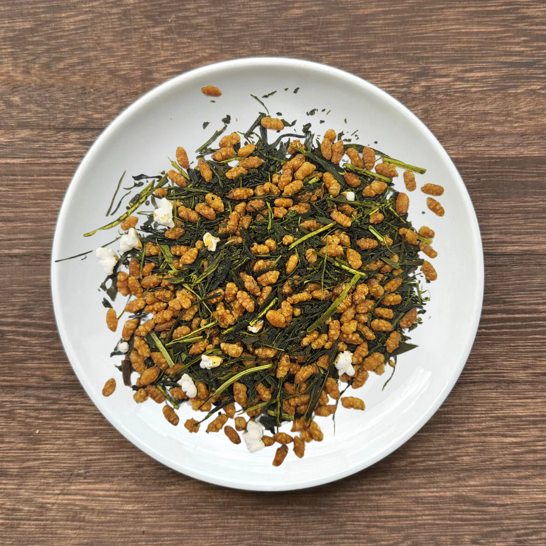 #0062.S5 NaturaliTea: 玄米茶、無農薬栽培 無農薬茶:玄米茶