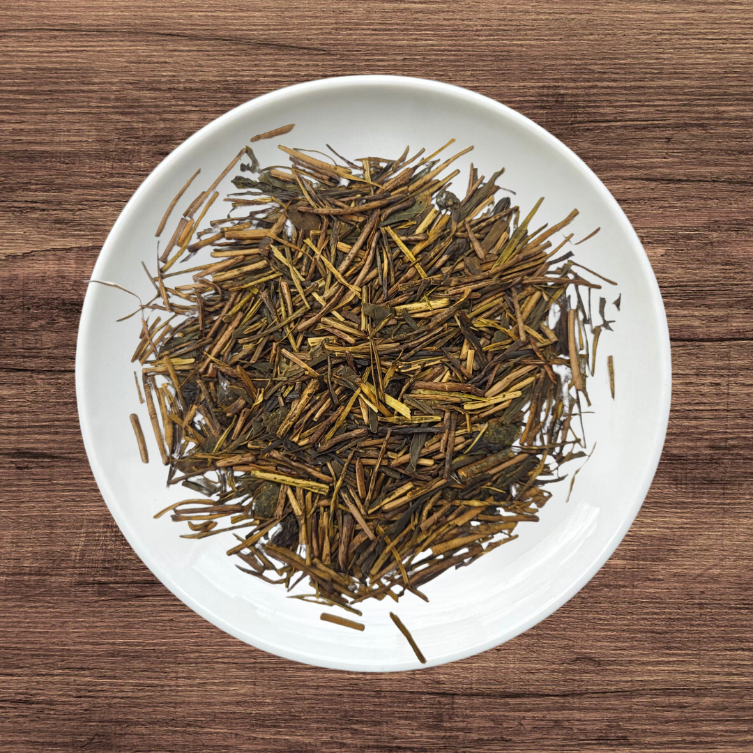 #0379.S5 Kaneroku Matsumoto Tea Garden: Whisky Oak Barrel Wood Smoked Hojicha 燻製焙茶 洋酒樽