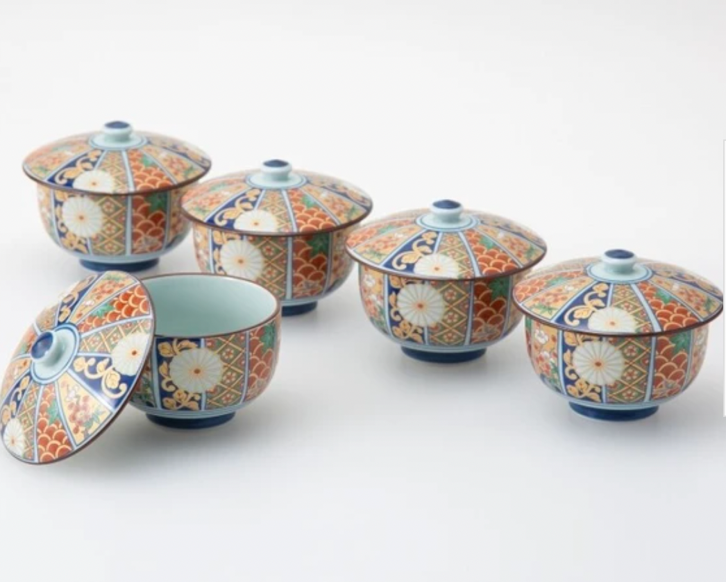 西海陶芸 伝統磁器 伊万里焼 蓋付カップ