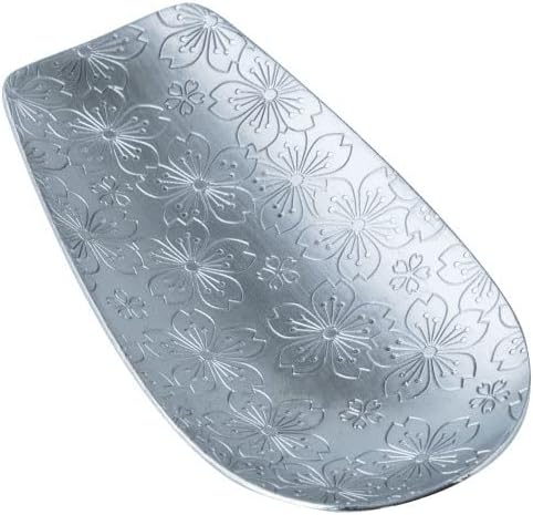 青芳:ステンレス茶匙 桜柄茶杓 ステンレス茶箕 さくら