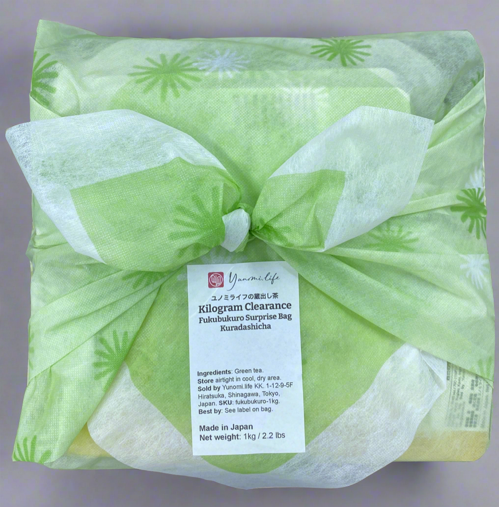Clearance - 50% off 2024 Harvested Green Tea Fukubukuro Surprise Bag 500g (BBD:Feb 2026)