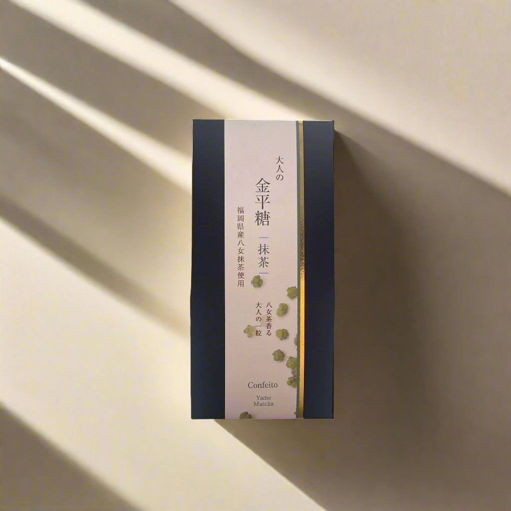 原野製茶 八女抹茶金平糖 大人の金平糖 抹茶