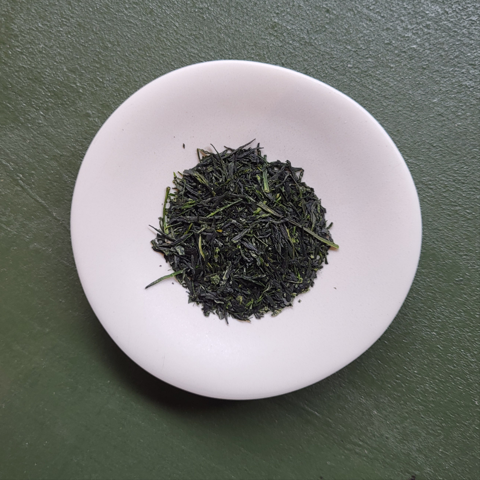 #0880.K6 Nishide Tea: Ujitawara Gyokuro Hoshun Naturally Grown by Farmer Katsutani Kenji 農家勝谷さんの伝統本玉露ほうしゅん
