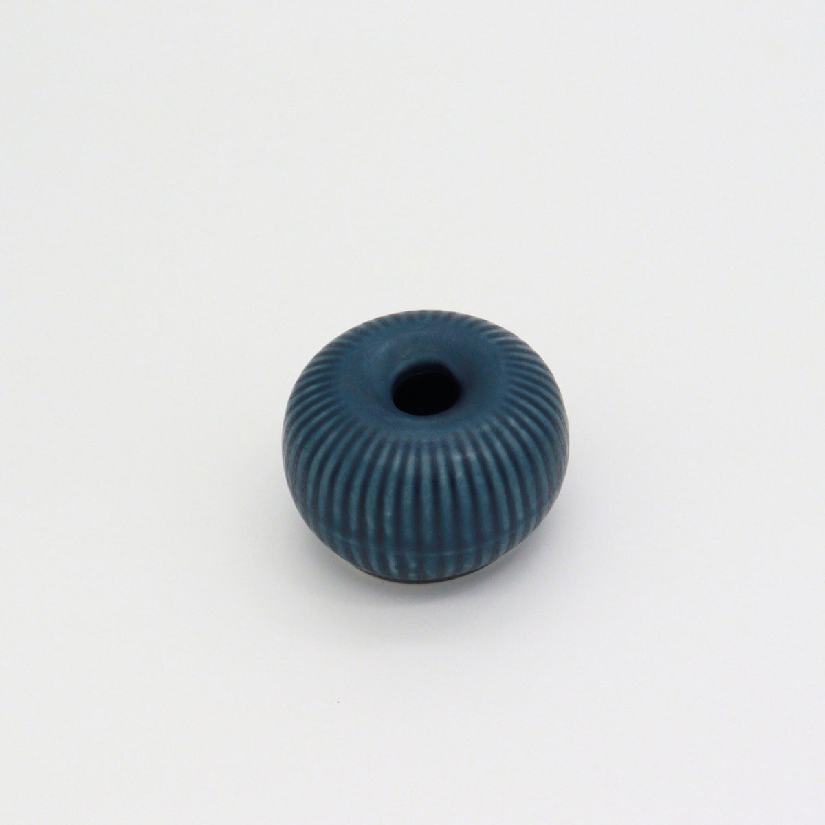 Minoyaki Matcha Whisk Holder (Blue) / 茶筅くせ直し (青)