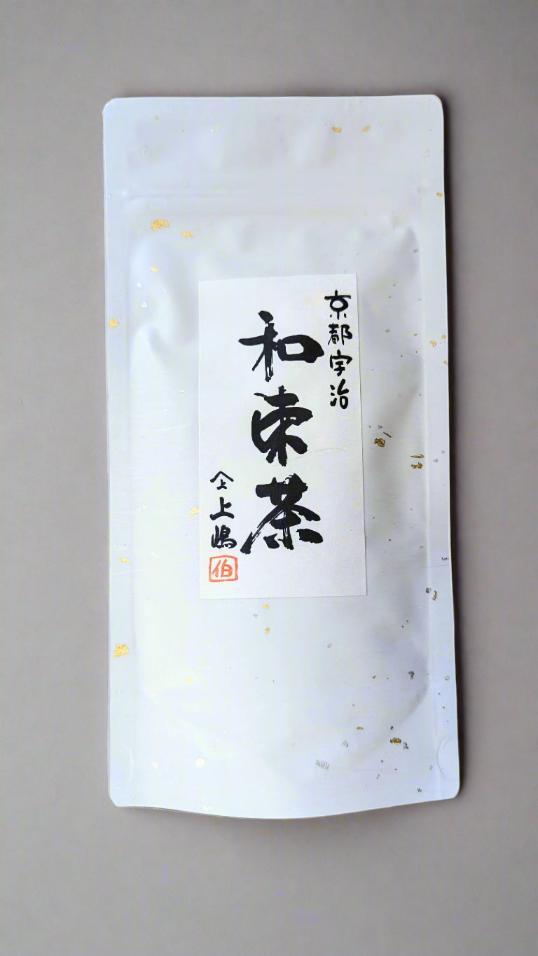 #0698.K6 上島茶園 京都府和束町産単一品種さえみどり煎茶