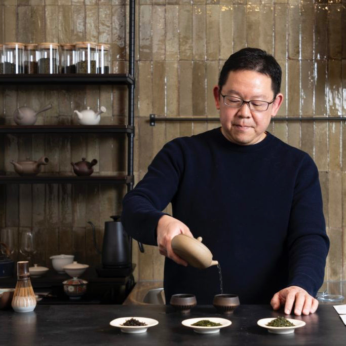 Yunomi.Dojo Studio レッスン - 104 - 上級緑茶テイスティング - 品質スペクトルセット