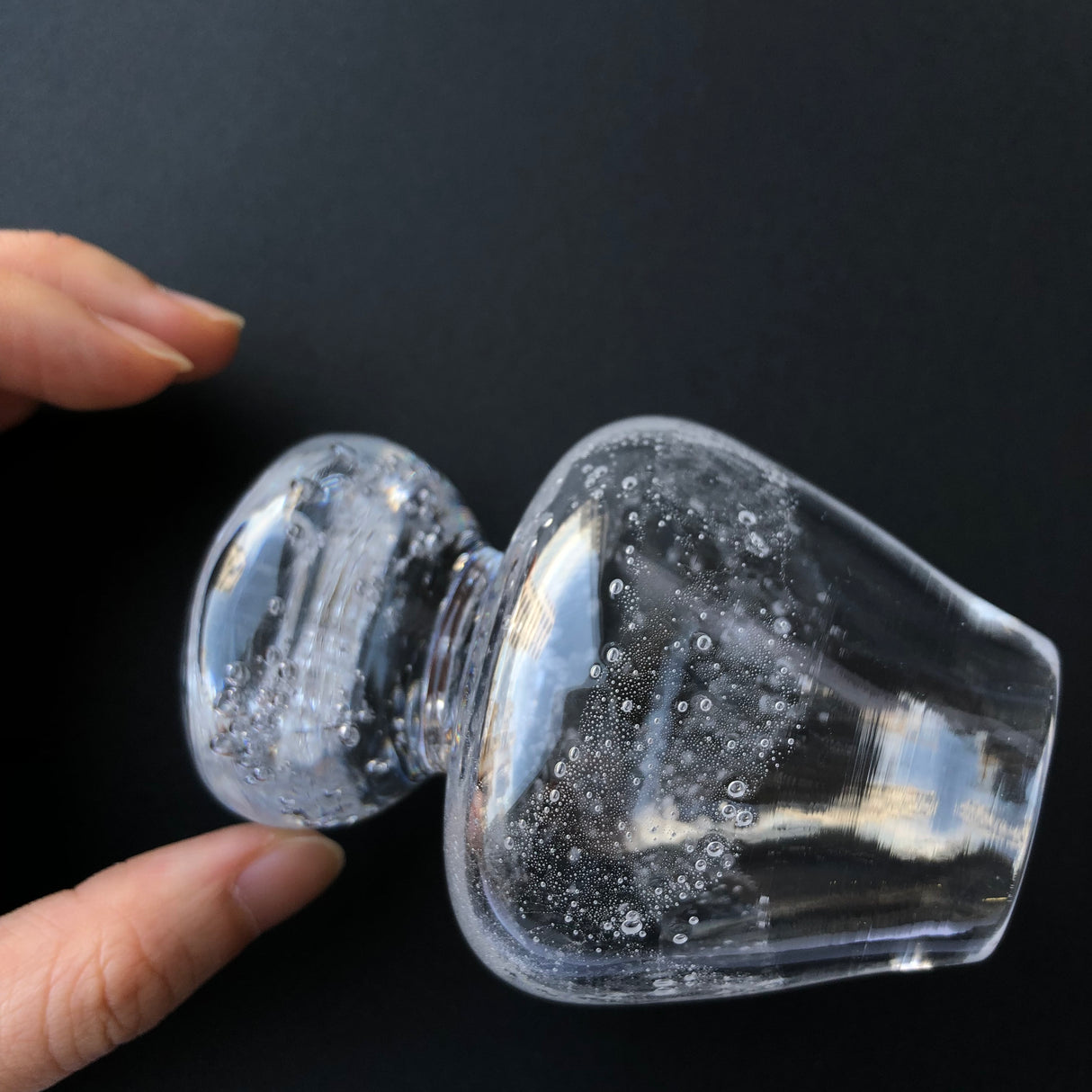 翠華園:ガラス茶筅立て、茶筅立て(操、操)