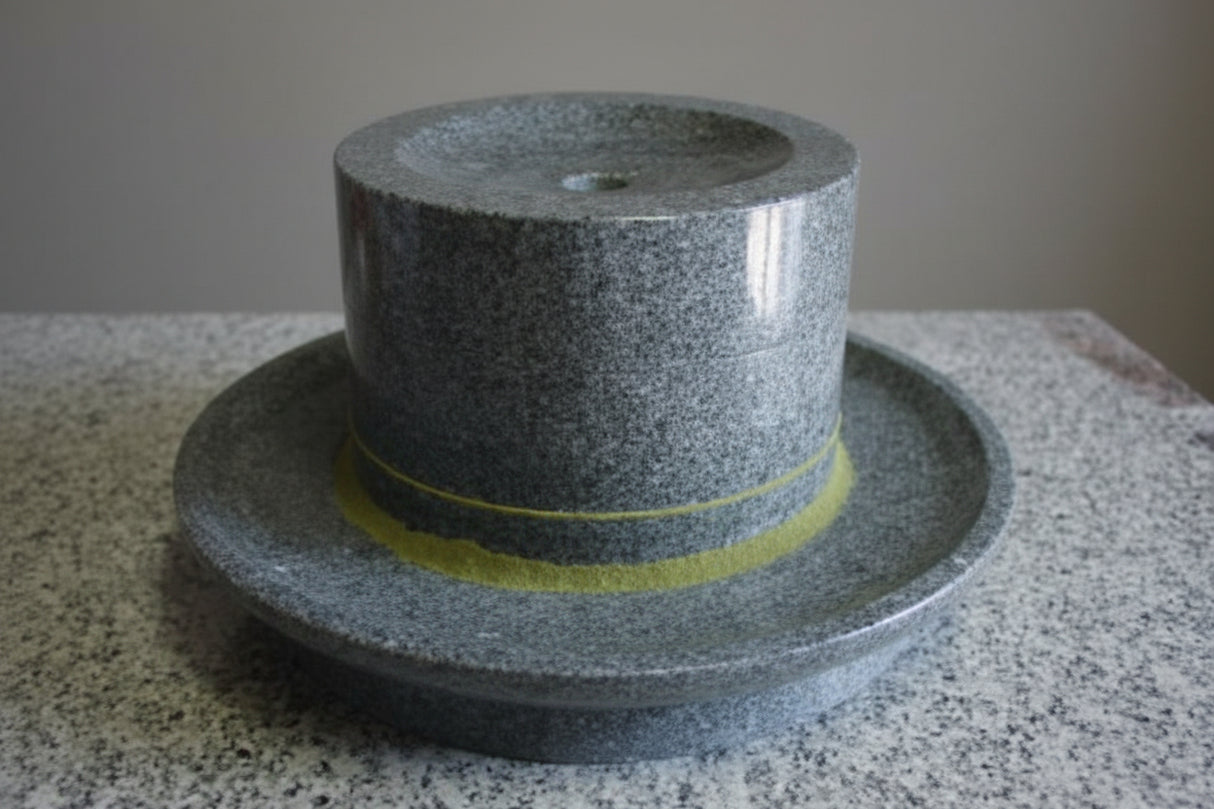 Oshima Stoneworks: Premium Matcha Stone Mill - Yunomi.life