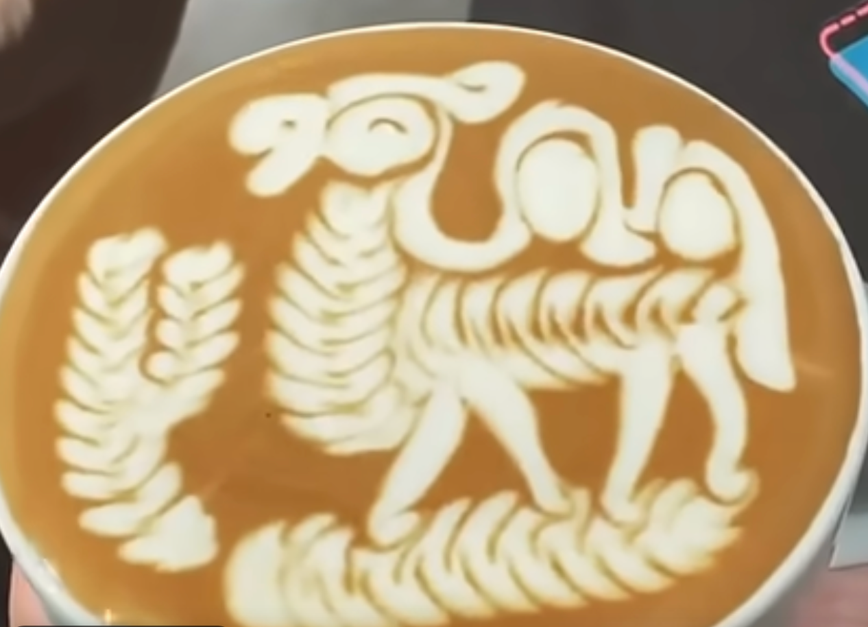 Latte Art Ideas - Camels