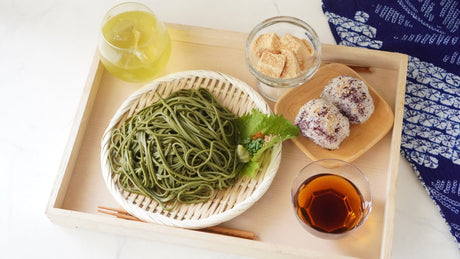matcha soba noodle recipe by yunomi.life