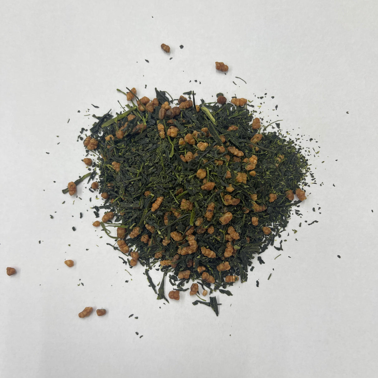 #0266.F2 Chiyonoen Tea Garden: #17 Mountain-Grown Superior Genmaicha 上玄米茶 (Naturally Grown) leaves yunomi.life 1