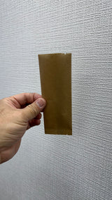 Seiwa 50661: Matcha Bags, Craft Brown Flat Bags for Samples (55x150 mm)