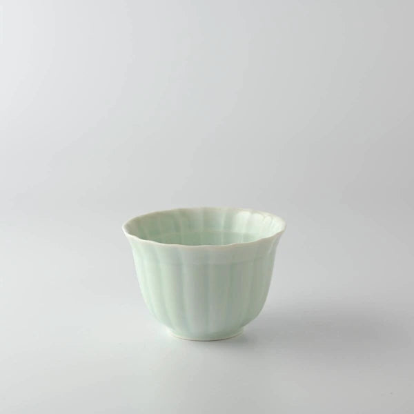 Yamani - Miyama Tableware: Sencha Tea Cup Suzune, Tea Green Color