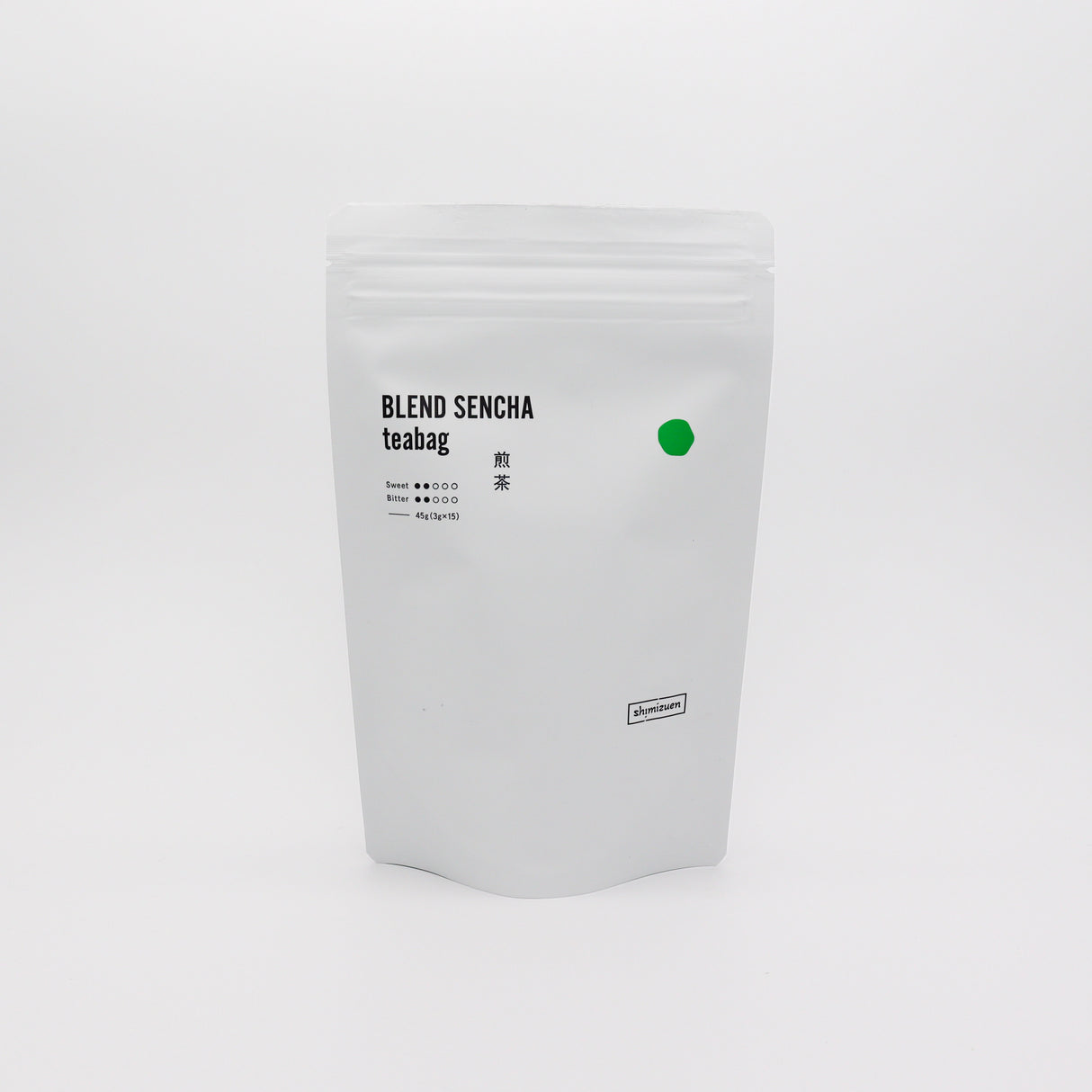 #1092.I1 Shimizu Tea Garden. Blend Sencha Teabag / 清水園 奥久慈 煎茶ティーバッグ package yunomi.life