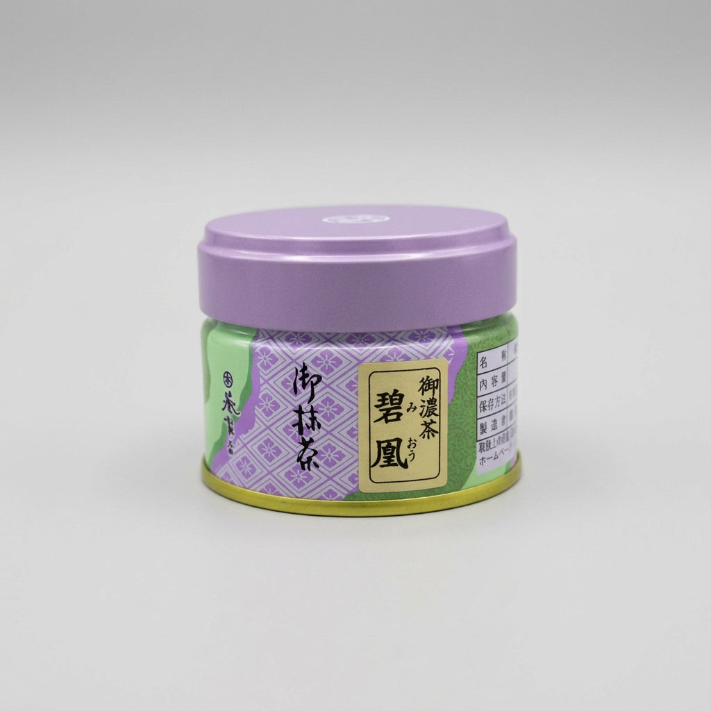 #1150 AOI Seicha: Nishio Matcha - Miou, Stone mill ground Koicha Matcha (20g) 御濃茶、碧凰 yunomi.life