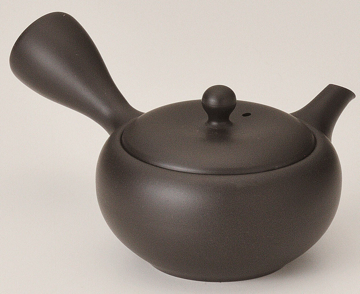 Takasuke Kiln (Y118): Tokoname mini kyusu, musta 100 ml 高資陶苑