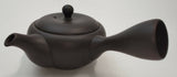 Takasuke Kiln (Y118): Tokoname mini kyusu, black 100 ml 高資陶苑