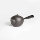 Jinsui-uuni: TOKI maru - SUMIKURO, Pyöreä Tokoname Kyusu -teepannu (290ml, musta)