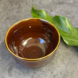 Kizoku Club: Red-Brown Mini Matcha Bowl