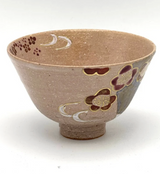 Nagomi: Kyo-yaki Matcha Bowl (京焼抹茶碗  Ume & Mt. Fuji / 梅と富士山）