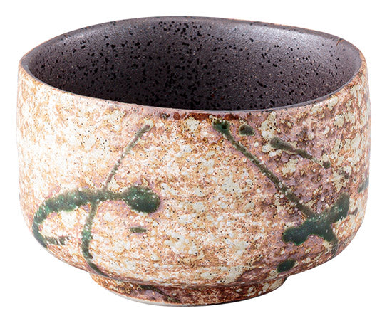 青安窯：カイラギ織部抹茶椀 カイラギ織部抹茶椀