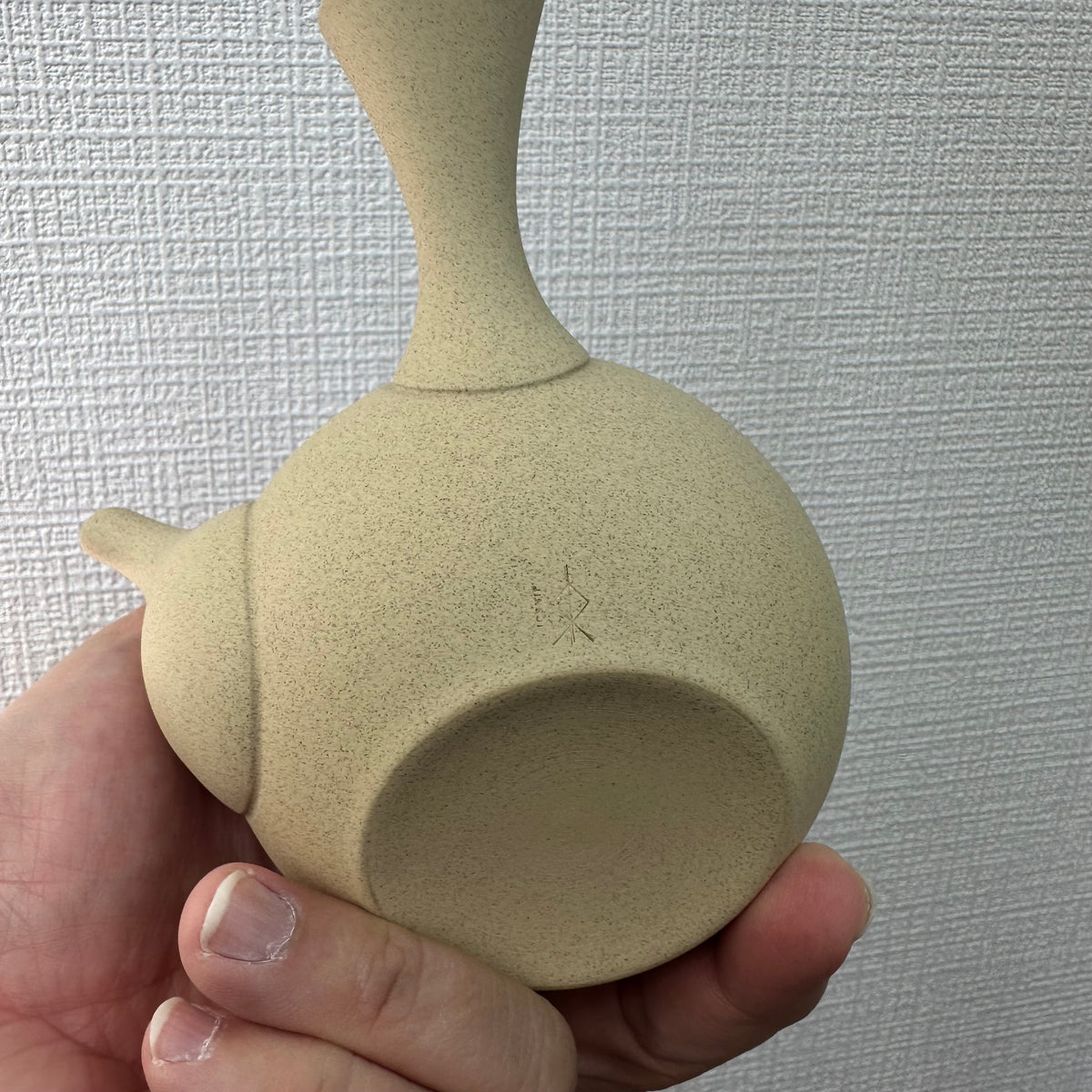 人水窯：IROIRO 01 - KINARI (290ml、常滑急須、ナチュラル)