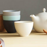 SALIU -YUI- Sencha Tea Cup (white)