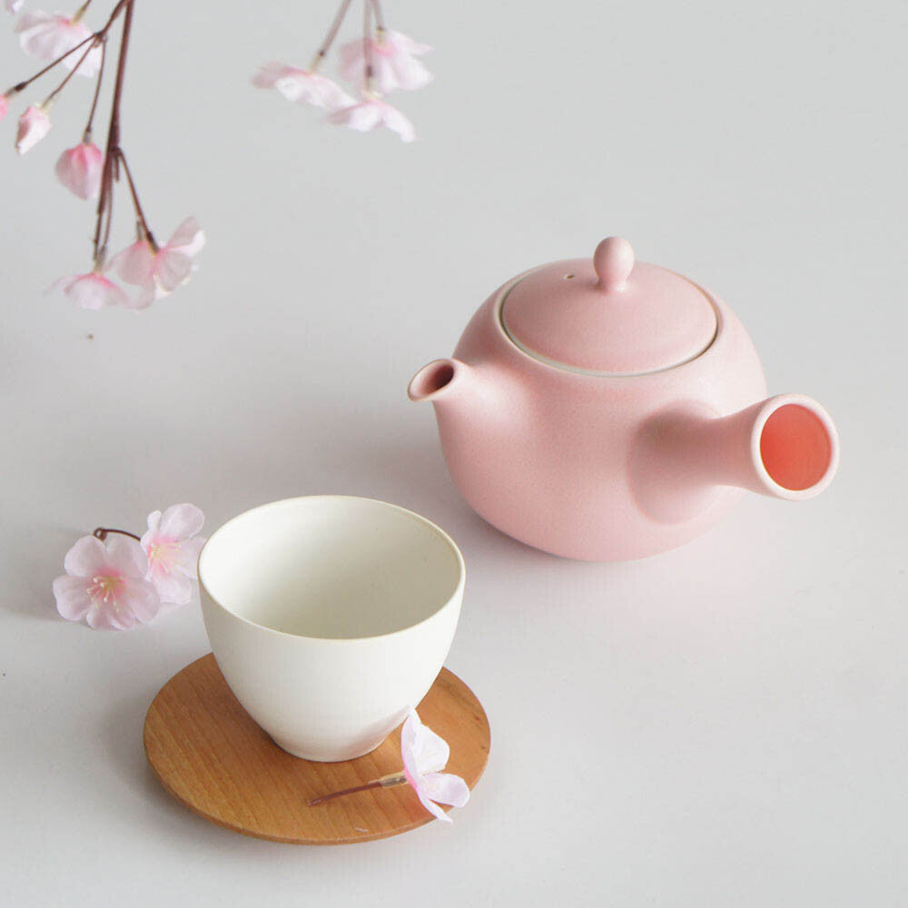 SALIU -YUI- Sencha Tea Cup (white)