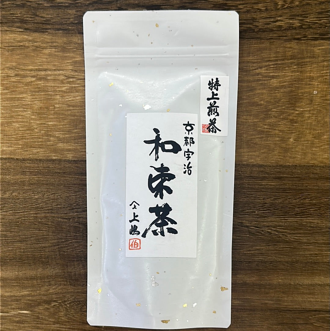 #0706.K6 Uejima Tea Farm: Wazuka Sencha Premium (Okumidori/Tsuyuhikari) 特上煎茶