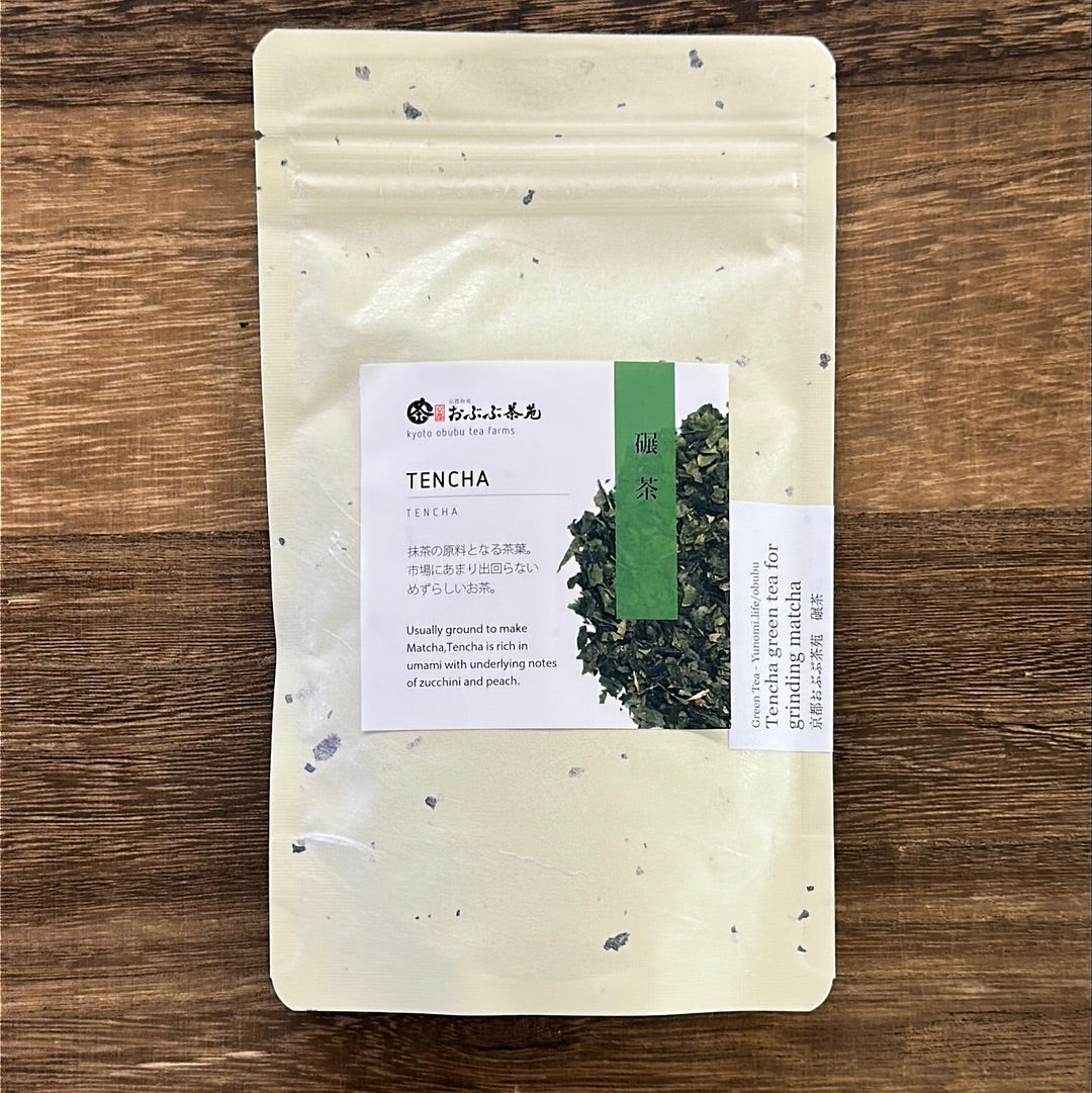 #0032.K6 Obubu KY032: Tencha (green tea for grinding matcha)