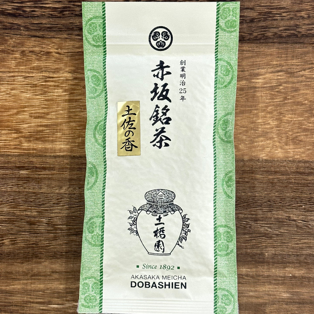 #0215.K4 Dobashien Tea #22: Kochi Sencha, Tosa no Kaori 100g 土佐の香