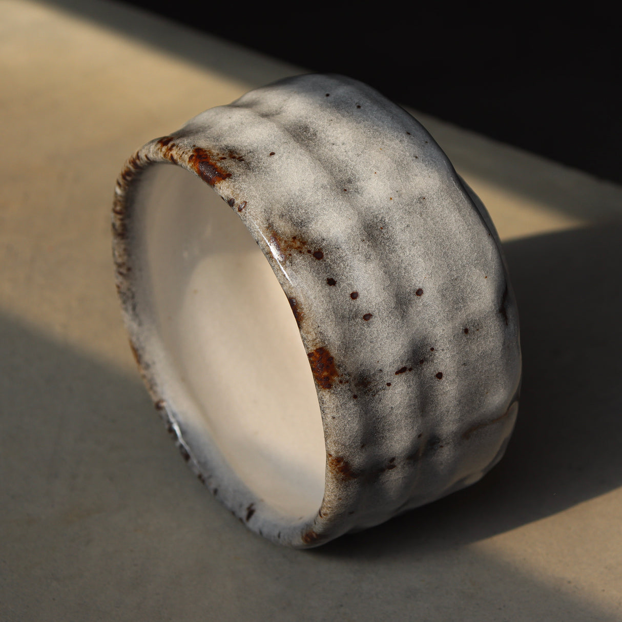 青安窯：鬼志野抹茶椀 鬼志野抹茶椀