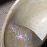 Kiwakoto Suikaen Matcha Pouring Bowl Pearl パール片口抹茶碗