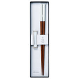 Ishida: TILE TALE Japanese Chopsticks with Ceramic Chopstick Rest Set yunomi.life
