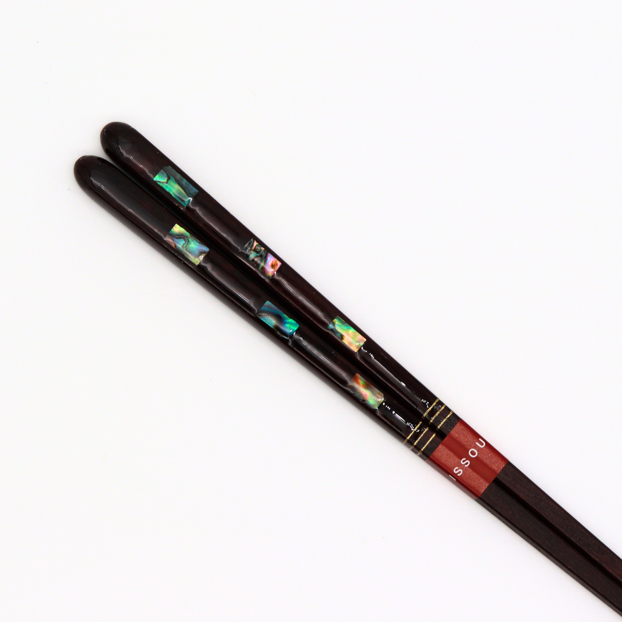 Ishida: "Ayumi-gai" Raden Wakasa Lacquered Chopsticks