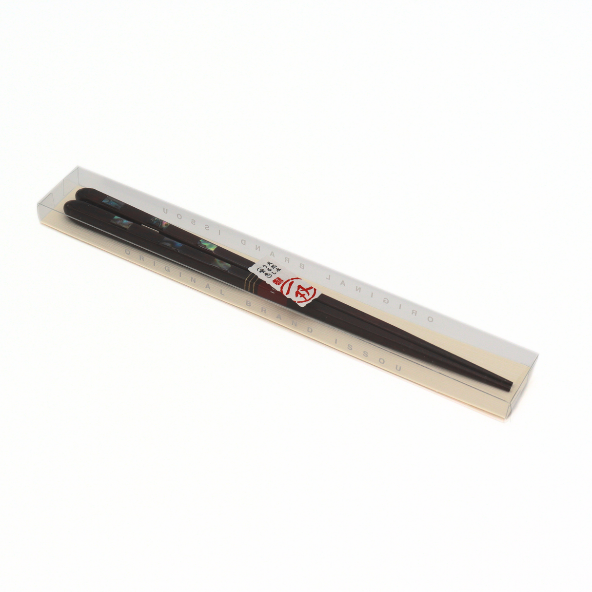 Ishida: "Ayumi-gai" Raden Wakasa Lacquered Chopsticks
