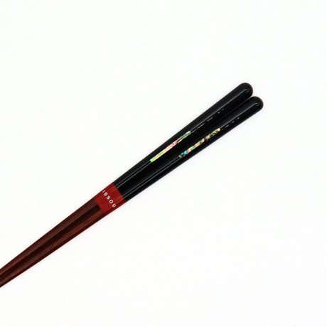 Ishida: "Sasame Yuki" Raden Wakasa Lacquered Chopsticks yunomi.life