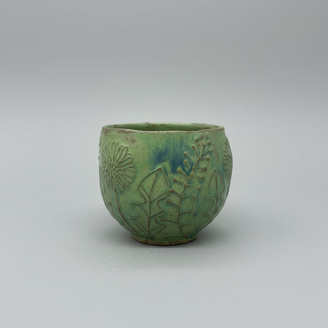 Kaoli Nakamura: Green Dandelion Cup yunomi.life