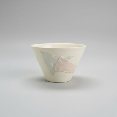 Kaoli Nakamura: Triangle Cup with Patchwork Accent