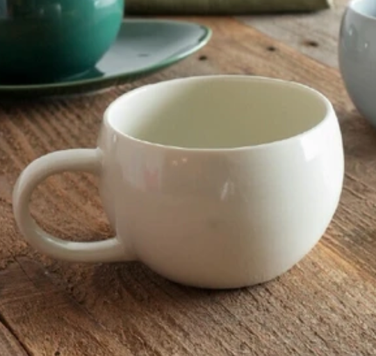 SALIU -YUI- Teacup/mug  (Ash White)