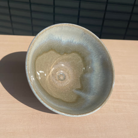 Light Hagi Natsume Matcha Bowl　うす萩夏目抹茶碗 【日本製 陶器】inside