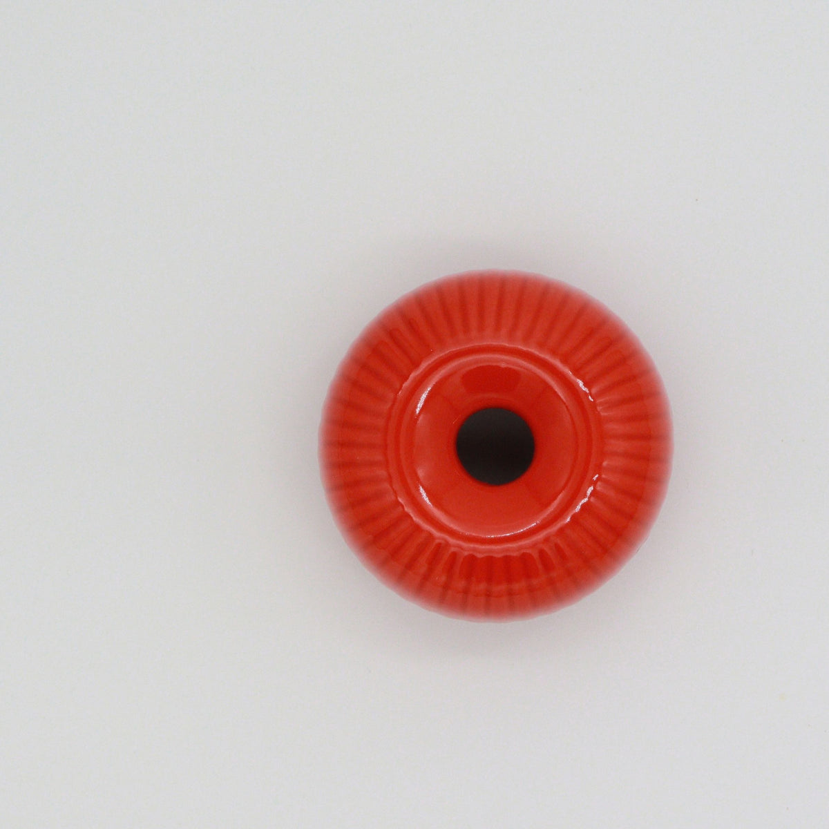 Minoyaki Matcha Whisk Holder (Red) / 茶筅くせ直し (赤）