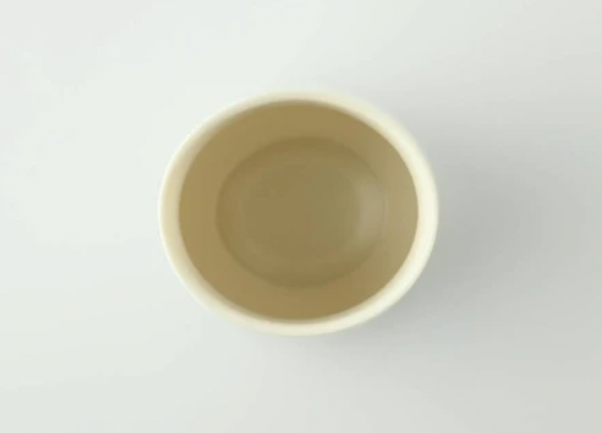 Miyama Minoyaki Large Oval Cup (vaaleanharmaa/harmaa) ポット（ライトグレー/グレー）